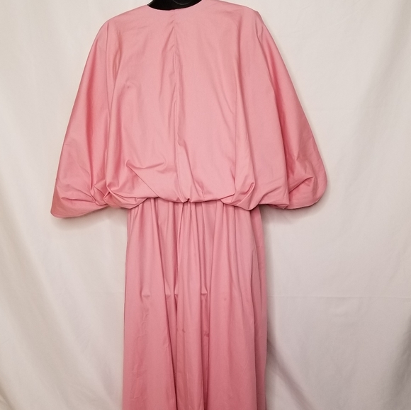 Roksanda gather cape poplin midi dress - Picture 9 of 14